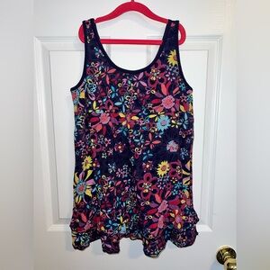 Girl’s XL Old Navy Floral Tank Tunic